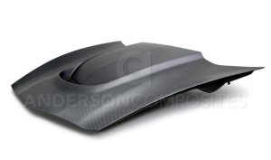 Chevrolet Corvette C7 Stingray Hood - Anderson Composites - Dry Carbon Fiber - Matte - `14-`19